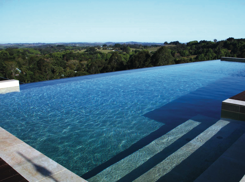 elevated swimming pool construction